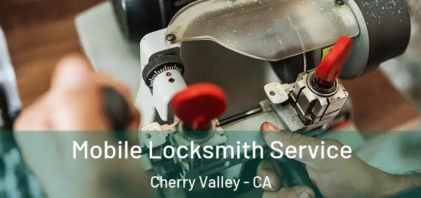 Mobile Locksmith Service Cherry Valley - CA