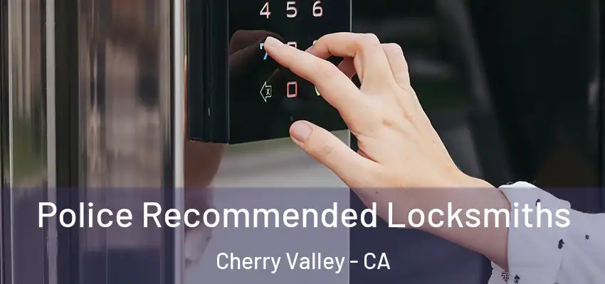  Police Recommended Locksmiths Cherry Valley - CA